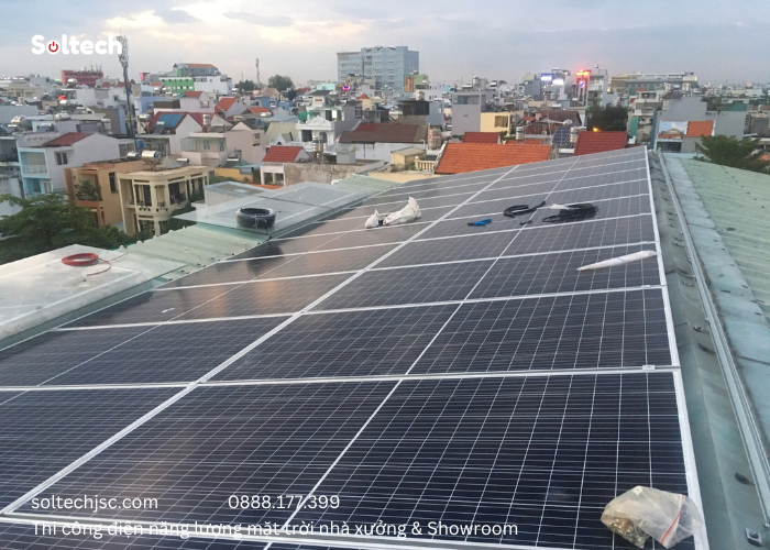 Soltech Solar đã thực hiện dự án thi công điện năng lượng mặt trời tại Công ty Dệt may Liêm Ánh.