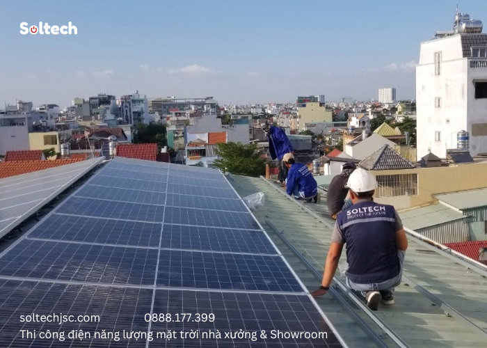 Soltech Solar đã thực hiện dự án thi công điện năng lượng mặt trời tại Công ty Dệt may Liêm Ánh.