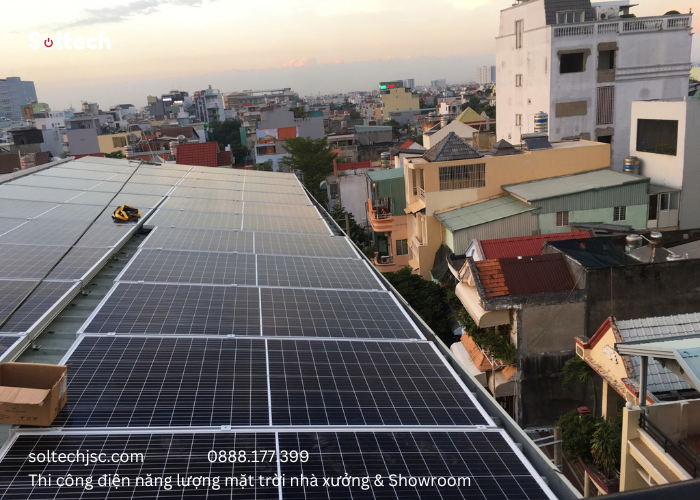 Soltech Solar đã thực hiện dự án thi công điện năng lượng mặt trời tại Công ty Dệt may Liêm Ánh.