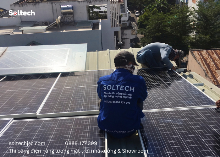 Soltech Solar đã thực hiện dự án thi công điện năng lượng mặt trời tại Công ty Dệt may Liêm Ánh