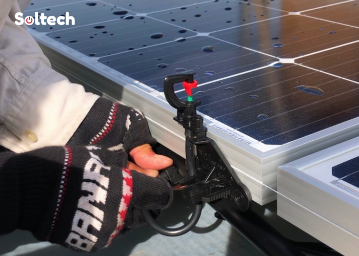 Soltech Solar đã thực hiện dự án thi công điện năng lượng mặt trời tại Khu công nghiệp Kizuna 3 mở rộng