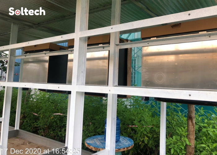 Soltech Solar đã thực hiện dự án thi công điện năng lượng mặt trời tại Khu công nghiệp Kizuna 3 mở rộng